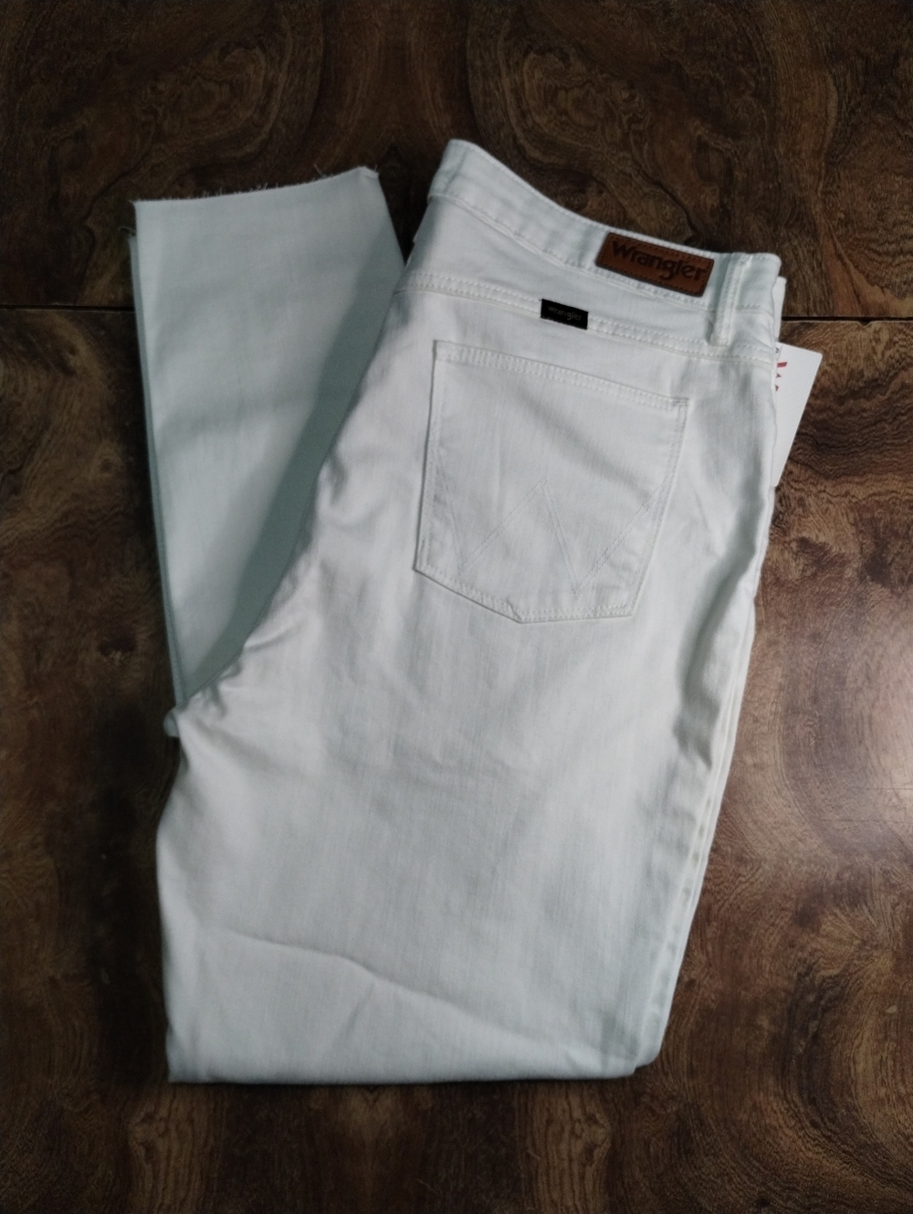 Wrangler Women's White High-rise Skinny Jeans